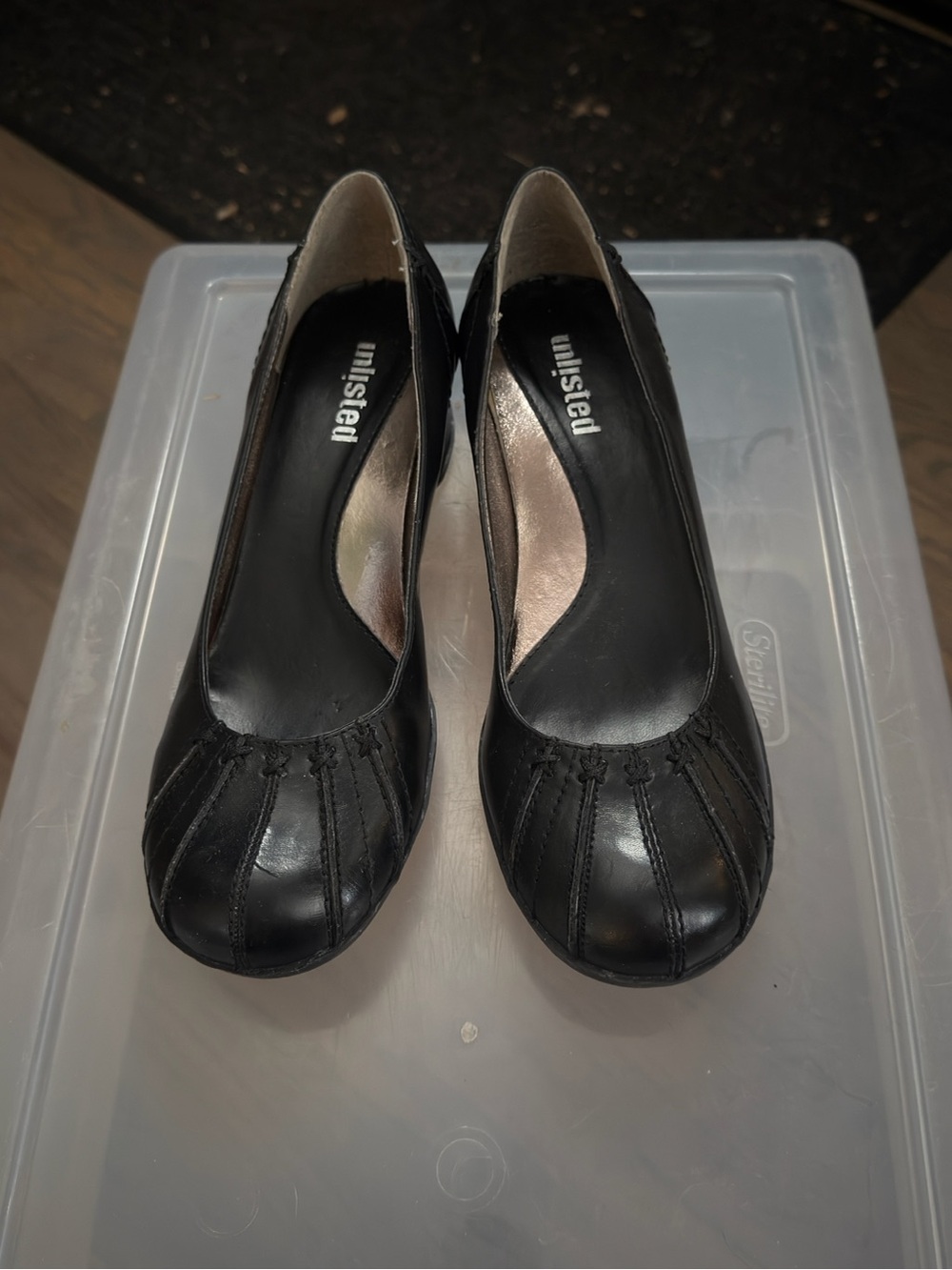 Unlisted Black Women's Round-Toe Dress Pumps
